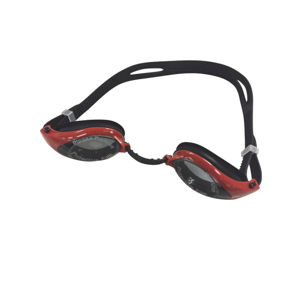 Amila Γυαλιά Κολύμβησης UV Protection (47172-Black-Red) - Μαύρο-Κόκκινο