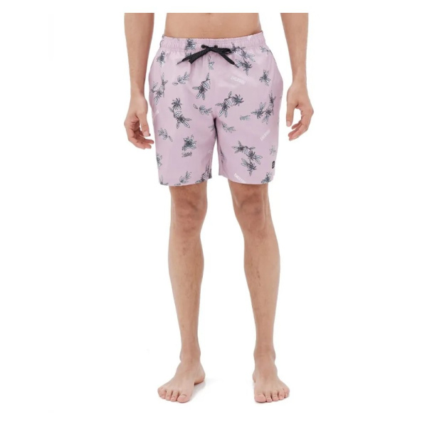 Emerson Men's Printed Packable Volley Shorts (221.EM505.31R-PR 275 Cool Pink) - Ροζ