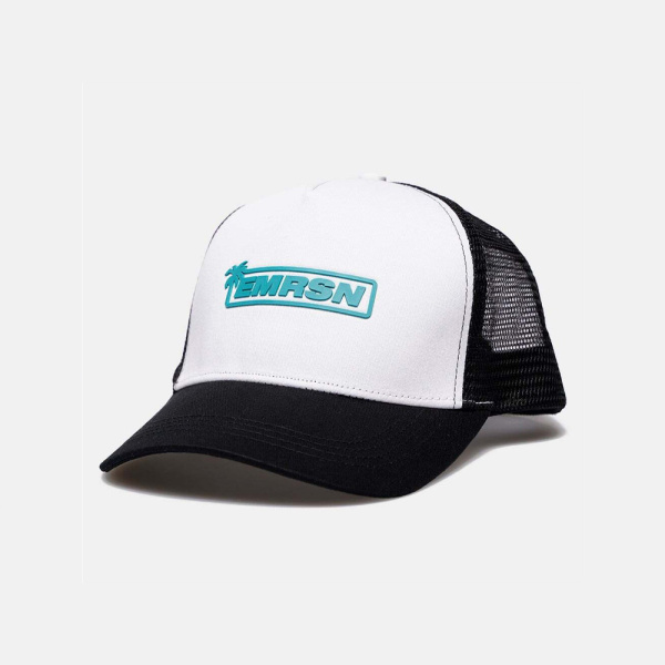 Emerson Unisex Trucker Hat (231.EU01.02-Black-White) - Λευκό-Μαύρο