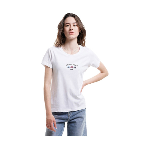 Emerson Women's S/S T-Shirt (231.EW33.134-White) - Λευκό