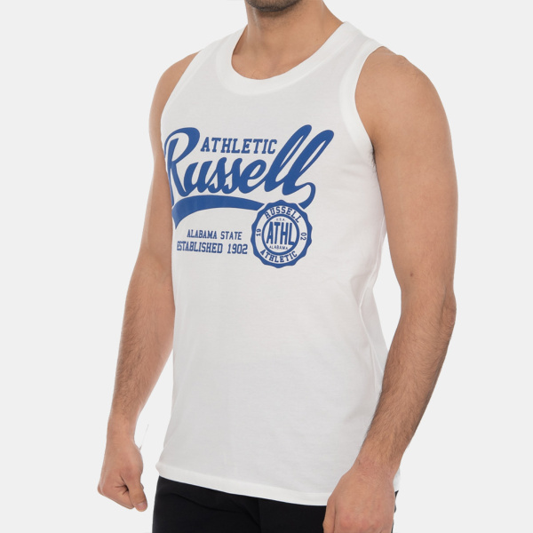 Russell Athletic Rosette-Singlet T-Shirt (A2033-1-001) - Λευκό