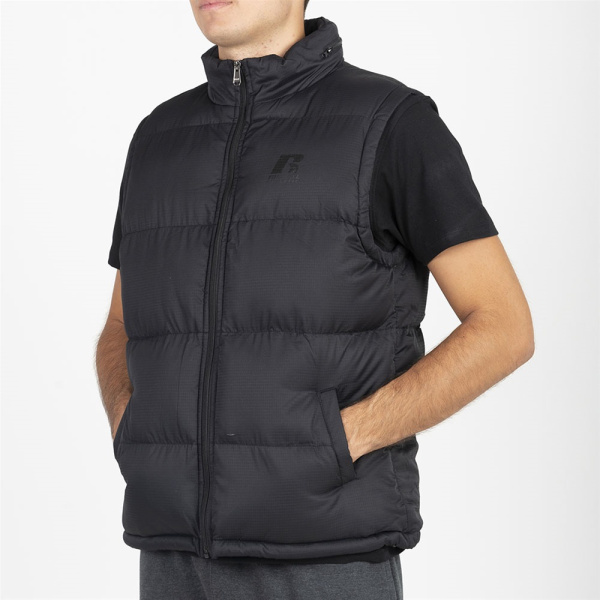 Russell Athletic Padded Gilet (A2709-2-099) - Μαύρο