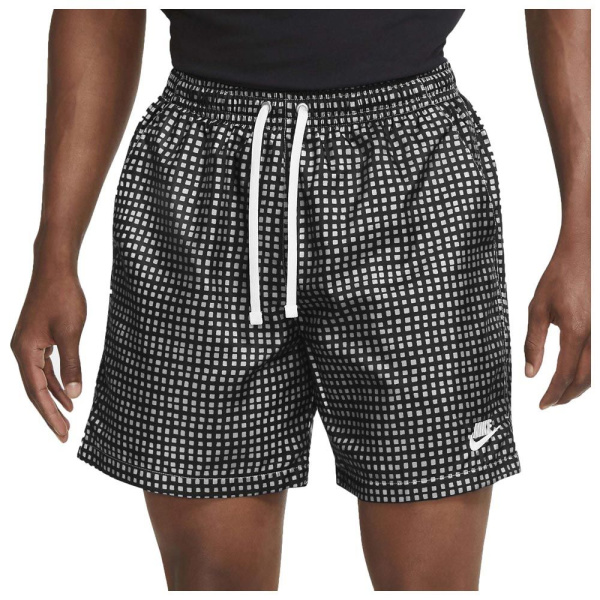 Nike Sportswear Woven Flow Short (DA0051-010) - Λευκό-Μαύρο