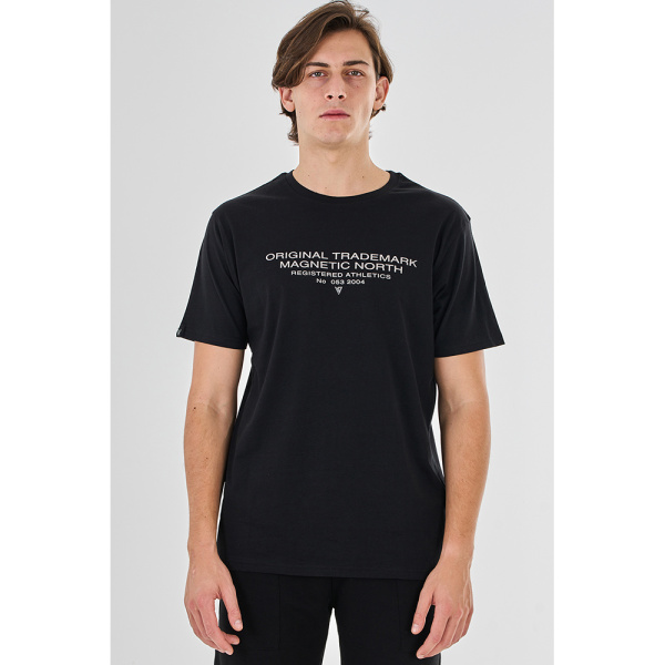 Magnetic North Original Trademark T-Shirt (23009-Black) - Μαύρο