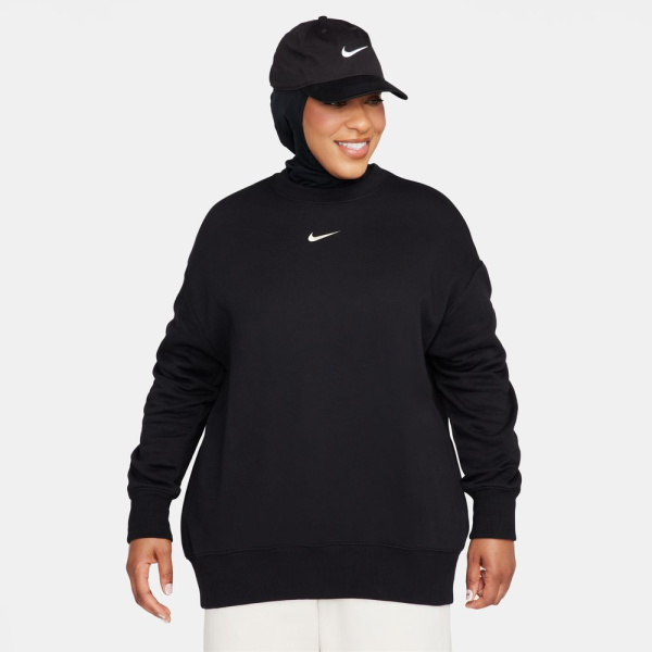 Nike Sportswear Phoenix Fleece Hoodie (DQ5733-010) - Μαύρο