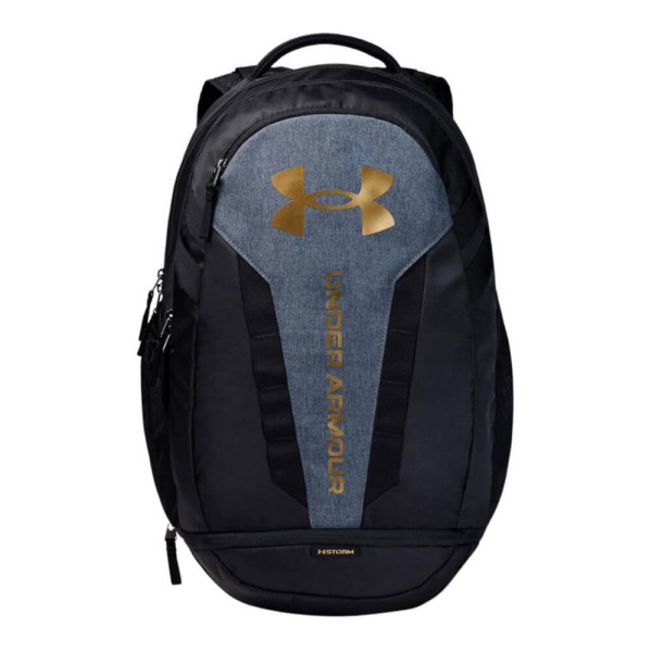 Under Armour HUSTLE 5.0 Backpack (1361176-004) - Μαύρο-Χρυσό