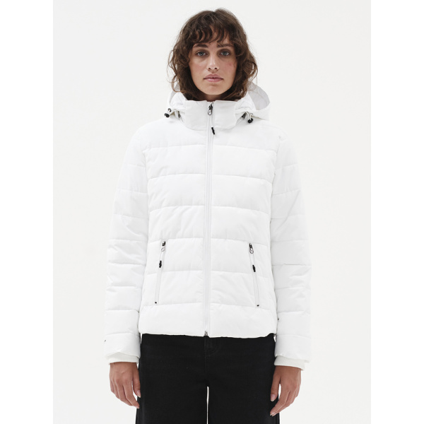 Emerson Puffer Jacket With Hood (232.EW10.40-White) - Λευκό