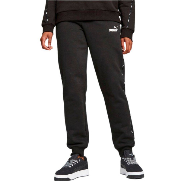 Puma ESS Tape FLeece Sweatpants (675999-01) - Μαύρο