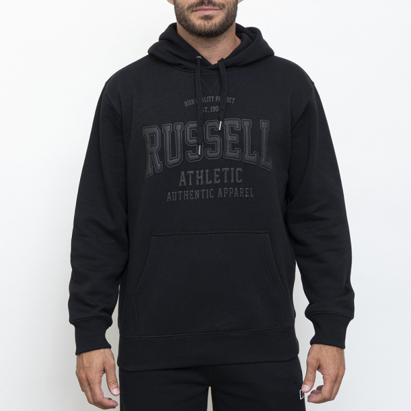Russell Athletic Pull Over Hoodie (A3014-2-099) - Μαύρο