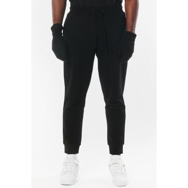 Body Action Athletic Sweatpants (023242-01-Black) - Μαύρο