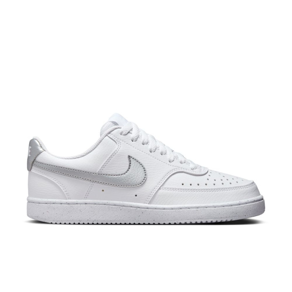 Nike Court Vision Low Next Nature (DH3158-108) - Λευκό-Ασημί