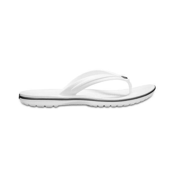 Crocs Crocband Flip Flops (11033-100) - Λευκό
