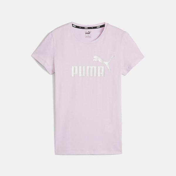 Puma Metallic T-Shirt (848303-60) - Ροζ