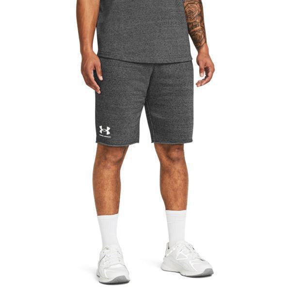 Under Armour Rival Terry Short (1361631-025) - Γκρί-Λευκό