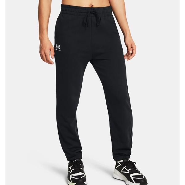 Under Armour Rival Terry Jogger (1382735-001) - Μαύρο