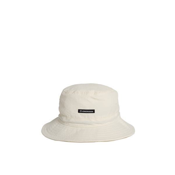 Emerson Unisex Bucket Hat (241.EU01.85-OFF WHITE) - Λευκό