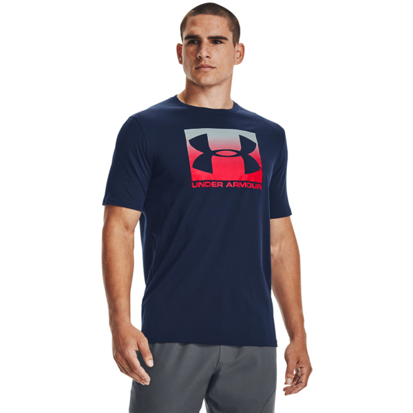 Under Armour Sportstyle T-Shirt (1329581-408) - Μπλέ-Κόκκινο