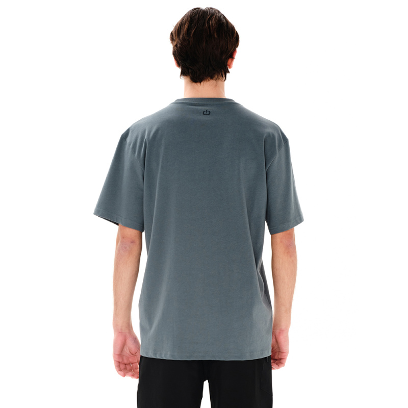 Emerson Men'ss T-Shirt (241.EM33.55-Stone Green) - Γκρί