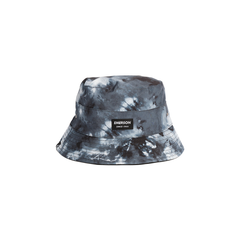 Emerson Unisex Bucket Hat (241.EU01.68-PR439 TIE DYE) - Γκρί