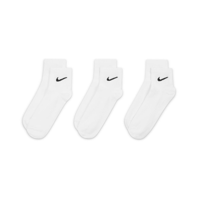 Nike Everyday Lightweight (3Pair) (SX7677-100) - Λευκό
