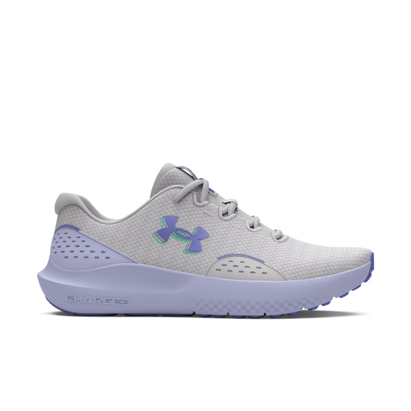 Under Armour W Charged Surge 4 (3027007-101) - Λευκό-Μώβ