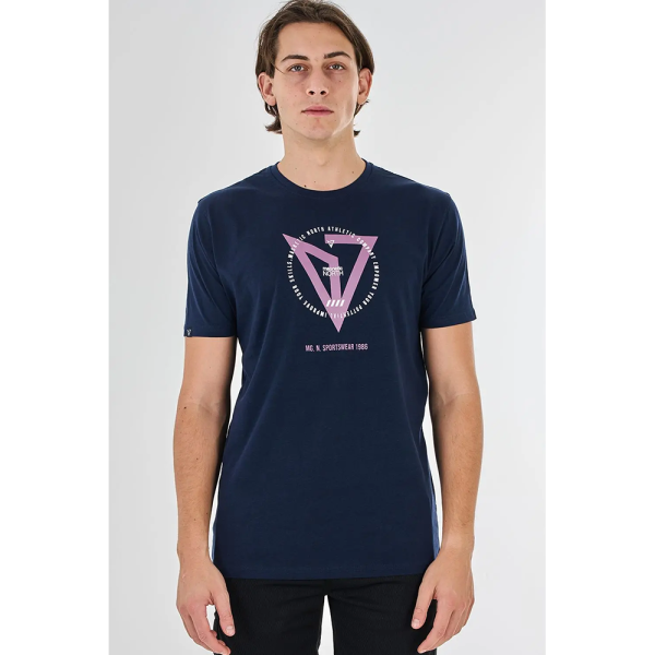 Magnetic North MGN T-Shirt (23006-Navy-White) - Μπλέ